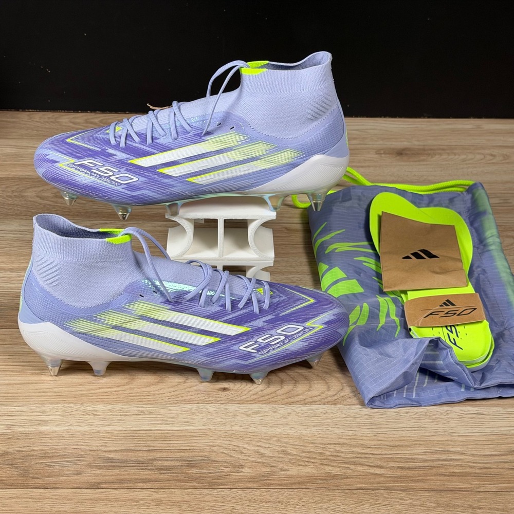Adidas F50 Sparkfusion Elite SG Soccer Cleats Womens 10 Mens 9 Purple JH7652